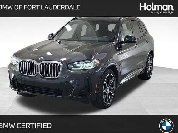 BMW X3 2022 5UX43DP01N9N28606 image