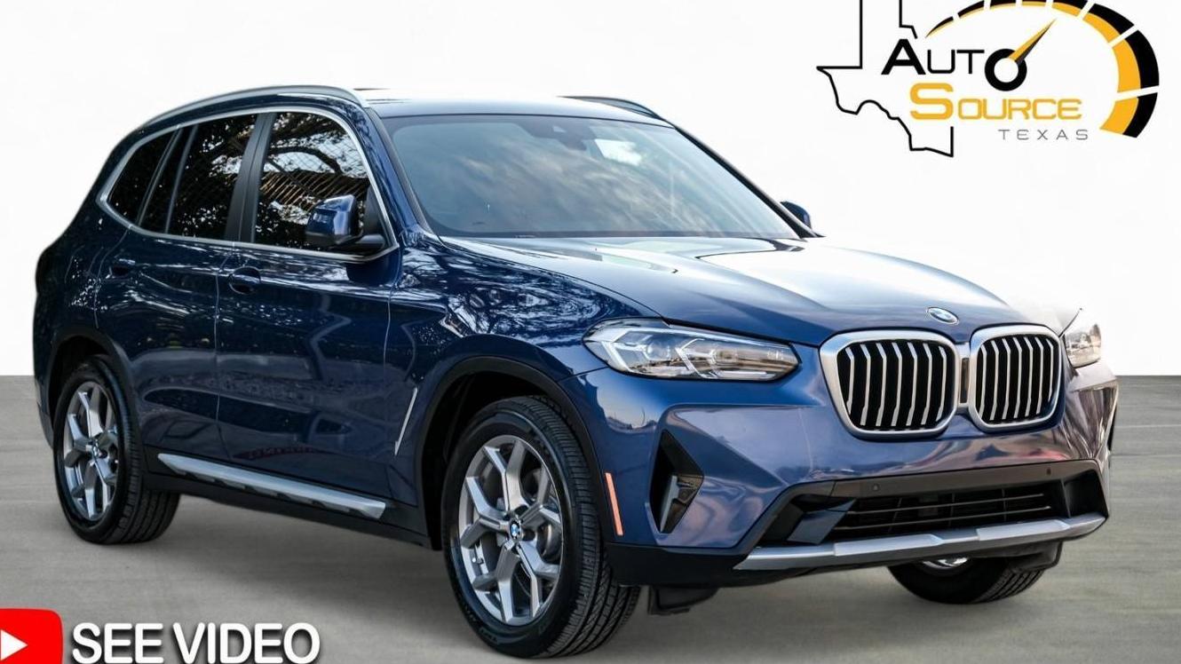 BMW X3 2022 5UX53DP02N9J53989 image