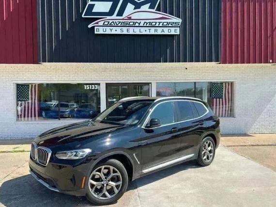 BMW X3 2022 5UX53DP02N9J58352 image BMW X3 2022 5UX53DP02N9J58352 image