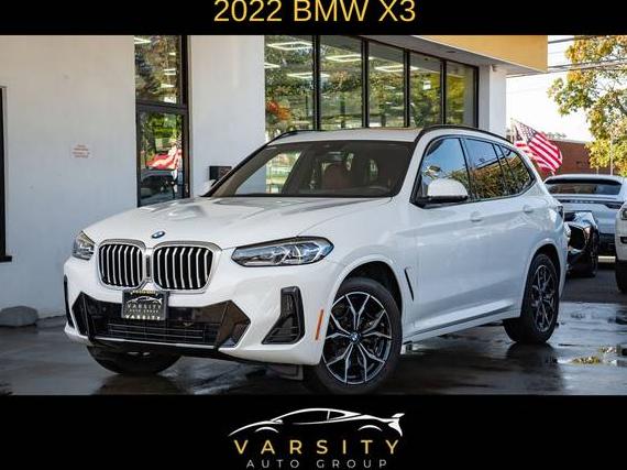 BMW X3 2022 WBX57DP03NN164886 image BMW X3 2022 WBX57DP03NN164886 image