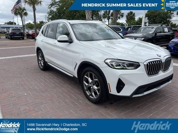 BMW X3 2022 5UX43DP07N9J14181 image