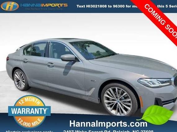 BMW 530E 2022 WBA13AG00NCK29868 image
