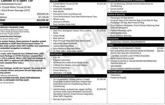 CADILLAC XT5 2022 1GYKNGRS3NZ161401 image