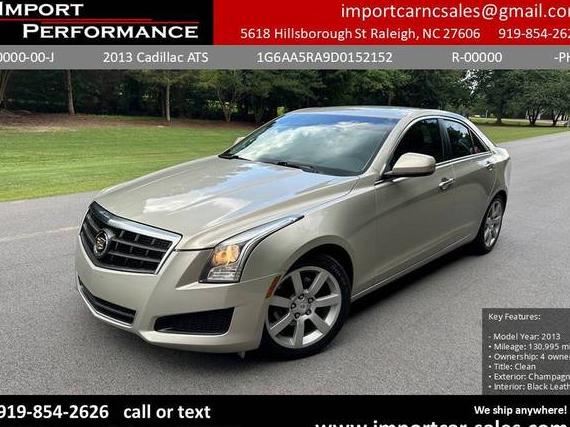 CADILLAC ATS 2013 1G6AA5RA9D0152152 image